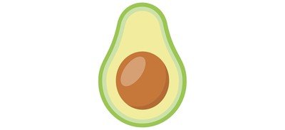 Image for Avocado Pear Healthy Cricut SVG Design