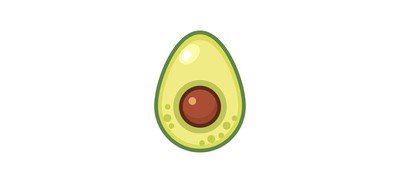 Image for Avocado Food Fruit Cricut SVG Design