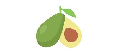 Image for Avocado Fruit Diet Cricut SVG Design