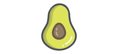 Image for Avocado Avacado Saturated Cricut SVG Design