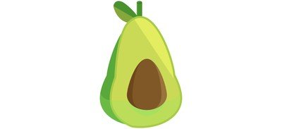 Image for Avocado Fruit Healthy Cricut SVG Design