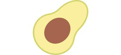 Image for Alligator Pear Avocado Food Cricut SVG Design