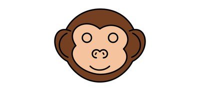 Image for Free Baboon  Cricut SVG Design