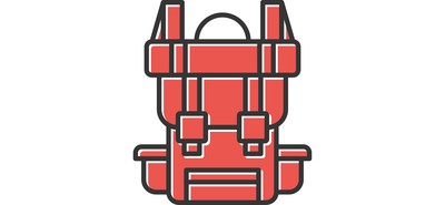 Image for Backpack Backpacking Bag Cricut SVG Design