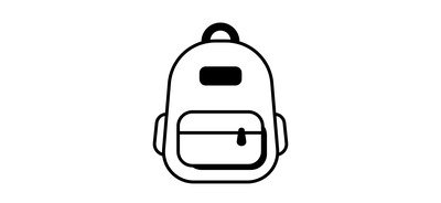 Image for Free Backpack Bag Travel Cricut SVG Design