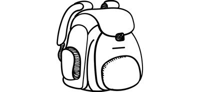 Image for Backpack Sackpack Bag Cricut SVG Design