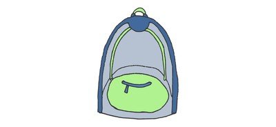 Image for Backpack Bag School Cricut SVG Design