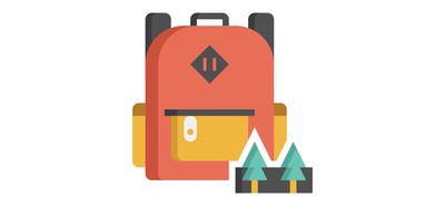 Image for Backpacking Bag Backpack Cricut SVG Design