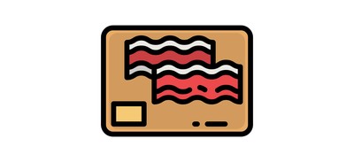 Image for Bacon  Cricut SVG Design