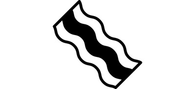 Image for Bacon Pork Meat Cricut SVG Design