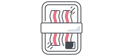 Image for Bacon Food Meat Cricut SVG Design