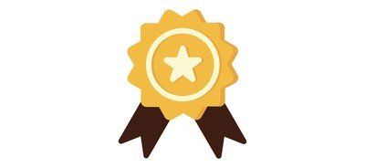 Image for Badge Medal Winner Cricut SVG Design