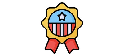 Image for Badge Patriot United States Cricut SVG Design