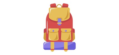 Image for Bag Backpacker Backpacking Cricut SVG Design