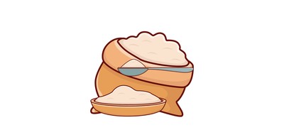 Image for Flour Food Powder Cricut SVG Design