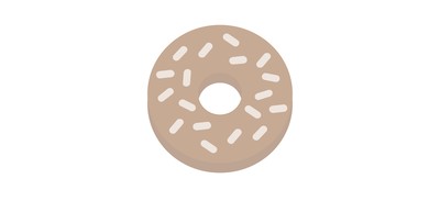 Image for Bagel Breakfast Donut Cricut SVG Design