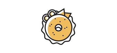 Image for Bagel Food Cricut SVG Design