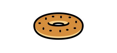 Image for Bagel  Cricut SVG Design