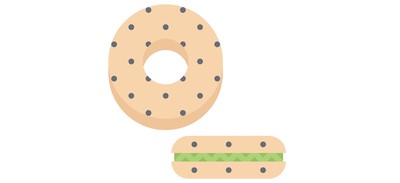 Image for Bagel  Cricut SVG Design