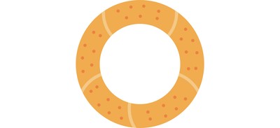 Image for Bagel  Cricut SVG Design