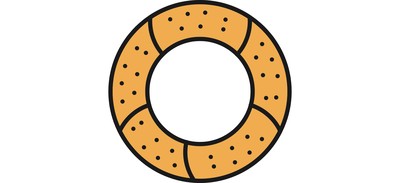 Image for Bagel  Cricut SVG Design