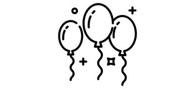 Image for Ballons Decoration Celebration Cricut SVG Design