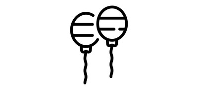 Image for Ballons Ballon Decoration Cricut SVG Design