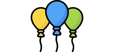 Image for Free Balloons Cricut SVG Design