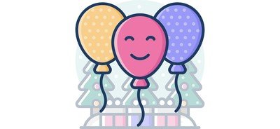 Image for Balloons Cricut SVG Design