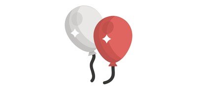 Image for Balloons Party Balloons Inflated Balloons Cricut SVG Design