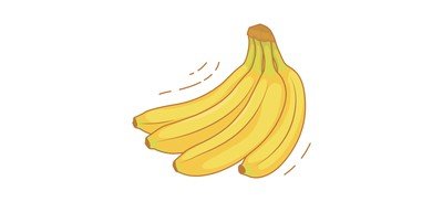 Image for Banana Fruit Fresh Cricut SVG Design