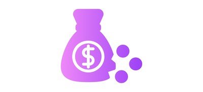 Image for Bankrupt Dollar Money Bag Cricut SVG Design