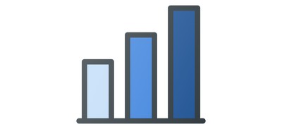 Image for Bar Presentation Analytics Cricut SVG Design