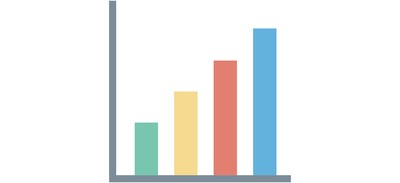 Image for Bar Chart Graph Cricut SVG Design