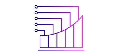 Image for Free Bar Column Graph Cricut SVG Design