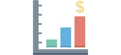 Image for Bar Chart Business Cricut SVG Design