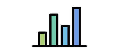 Image for Bar Chart Finance Cricut SVG Design