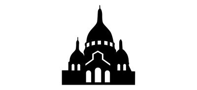 Image for Basilica Landmark Monument Cricut SVG Design