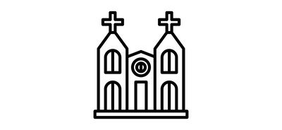 Image for Basilica Church Chapel Cricut SVG Design