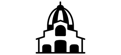 Image for Basilica Church Architecture Cricut SVG Design