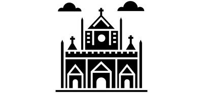 Image for Architecture Basilica Of Santa Catholic Cricut SVG Design