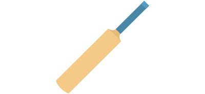 Image for Bat Cricket Game Cricut SVG Design