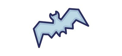 Image for Bat Flying Bat Ghost Cricut SVG Design