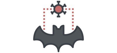 Image for Bat Carrier Flu Cricut SVG Design