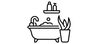 Image for House Bathtub Interior Cricut SVG Design