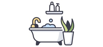 Image for House Bathtub Interior Cricut SVG Design