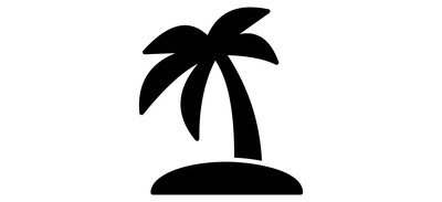 Image for Island Beach Tropical Area Cricut SVG Design