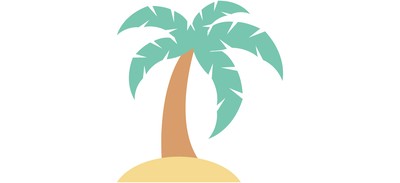 Image for Beach Coconut Tree Cricut SVG Design