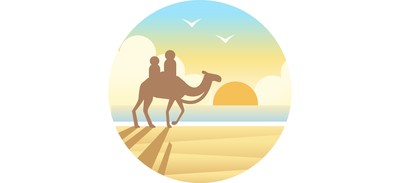 Image for Cable Beach Camel Sand Cricut SVG Design