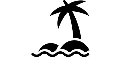 Image for Beach Coconut Tree Cricut SVG Design